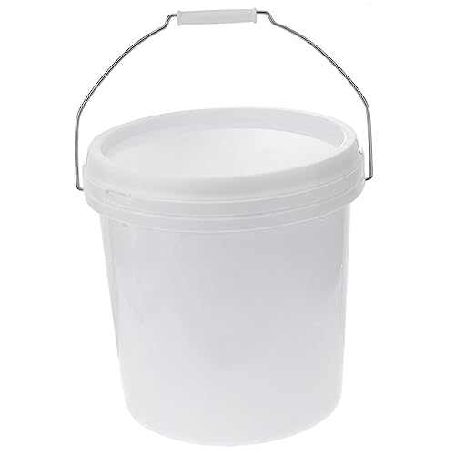 Ciieeo Airtight Food Grade Seal Bucket with Lid Heavy Duty Plastic Storage Container for Pet Food Livestock Feed More Multipurpose Easy to Carry with Hand Grip