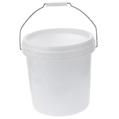 Ciieeo Airtight Food Grade Seal Bucket with Lid Heavy Duty Plastic Storage Container for Pet Food Livestock Feed More Multipurpose Easy to Carry with Hand Grip