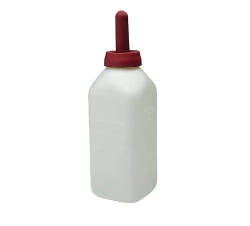 Calf Nursing Bottle - Little Giant - 2 Quart Nursing Bottle with Snap-On Nipple (Item No. 9812) - size: 2 quart