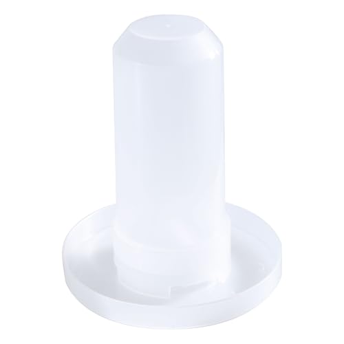 Chicken Poultry Transparent Design Feed Bucket Outdoor Practical Bird Feeder Drinker and Water Dispenser Chicken Feeders for Outdoors Automatic - color: B