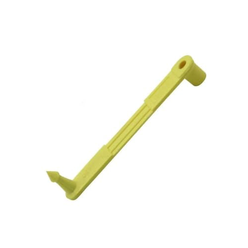 100 pcs Animal Husbandry Ear tag Pig, Pig, Raising Cattle Ear Tags 1-500 Numbered Ear Tags for Cattle Cattle Ear Tags Ear Tags for Goats Sheep and Goat Ear Tags Cow Tags - color: 7.5cm*0.9cm(2.95in*0.35in), size: Yellow no number