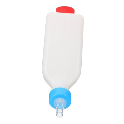 Hanging Lamb Feeding Bottle for Goats and Sheep Calf Nursing Container Adjustable Design Sturdy Animal Milk Feeder for Pets and Livestock