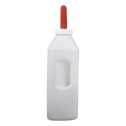 Calf Nursing Bottle 1-5L Large Capacity with Nipple and Handle Livestock Tool Easy Feeding Tool Comfortable Calf Nipple - color: 5 Liters
