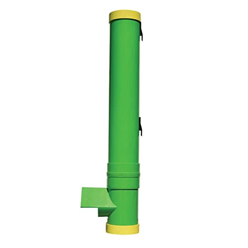 Rugged Ranch 2-Gallon Poultry Waterer & 10-Lb Feeder Combo for Chicken Coops, Green - Outside-Mount Design, Weather-Resistant, Easy Refill Access & Rain Shield to Help Keep Feed Dry