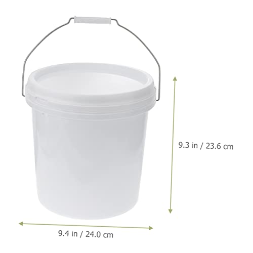 Food Grade Plastic Bucket with Lid Sealable Storage Container for Dry Liquid Products for Pet Food Livestock Feed and More