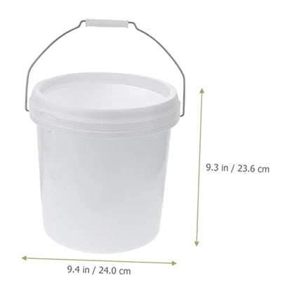 Food Grade Plastic Bucket with Lid Sealable Storage Container for Dry Liquid Products for Pet Food Livestock Feed and More