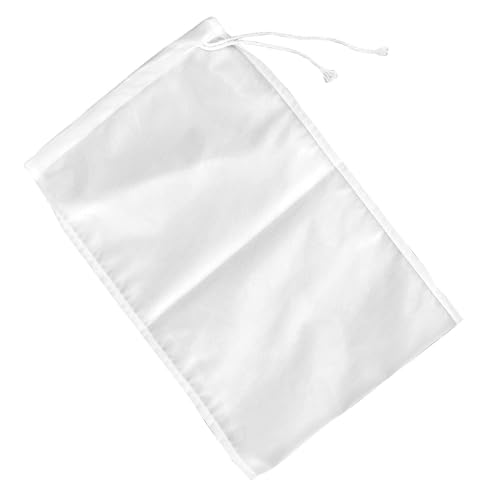 2 Pack Nut Milk Bag, Strainer Bag Tea Filter Bags Food Strainer Reusable Food Filter 300 Mesh Fine Mesh Strainer for Straining Almond Soy Cold Brew Coffee Bag Cheese Cloth for Milk