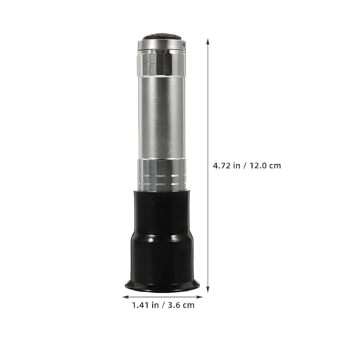 SUPVOX 2pc Portable Egg Candler for Incubators Led Egg Testing Lamp High-Intensity Light for Chicken Duck Goose
