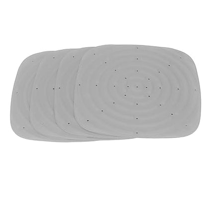 4pcs Chicken Nest Mat, Washable Poultry Nesting Box Pads PVC Water Proof Egg Collector Protector Liners for Laying Eggs Chicken Coop (Gray) - color: Gray