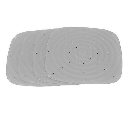 4pcs Chicken Nest Mat, Washable Poultry Nesting Box Pads PVC Water Proof Egg Collector Protector Liners for Laying Eggs Chicken Coop (Gray) - color: Gray