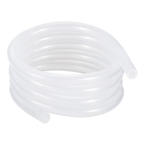 METALLIXITY Silicon Tubing(1/4" ID x 5/16" OD x 25Ft), Pure Silicone Hoses High Temp - for Printer, Hot Water Dispenser, Engine, Brewing, Fish Tank Air Pump, Pump Transfer, Clear - size: 25 Feet, style: 1/4" IDx5/16" OD