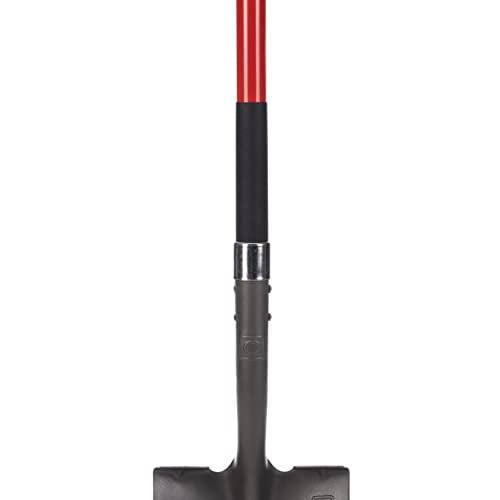 Radius Garden 58-in Long Handle Round-Point Shovel, Steel Shaft, Steel - style: Long-Handle, Round Point