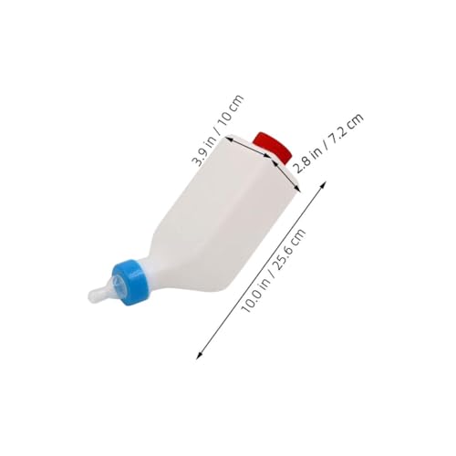 Happyyami Lamb Nursing Bottle Efficient Feeding System for Small Animals Safe and Reliable Piglet Feeder with Easy Attachment for Goats and Sheep Pc