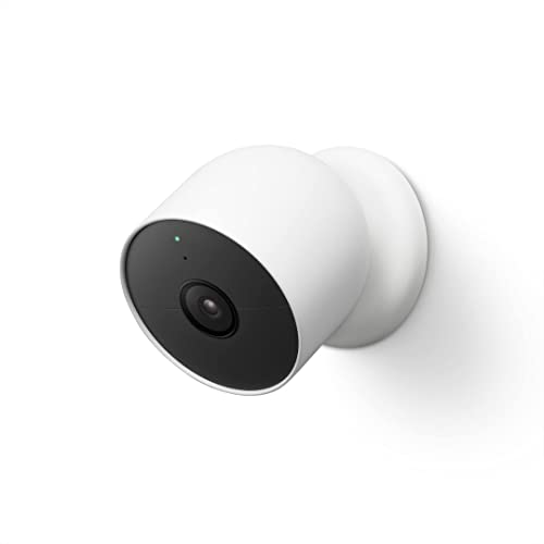 Google Nest Cam Outdoor or Indoor, Battery - Wireless Security Camera | Home security camera, built-in intelligent alerts, 1080p HDR video, works with Google Home and Alexa - size: 1 Count (Pack of 1), style: Nest Cam (Outdoor or Indoor, Battery)