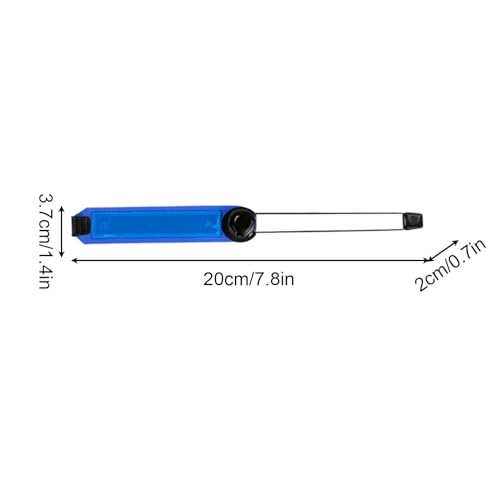 Bike Pants Strap - Reflective Cycling Cuff, Night Riding Band, Adjustable Ankle Wrap, Safety Visibility Gear, Daily Commute Use, Trail Running Walking, City Road Support improving Safety During - color: Blue