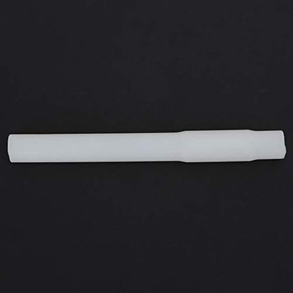 4PCS Milking Short Tube Milking Machine Accessories Food Grade Milking Cup Set Parts Rubber Short Tube Pipe for Cow Milking Machine (White Short Milk Tubes (4 in a Pack))