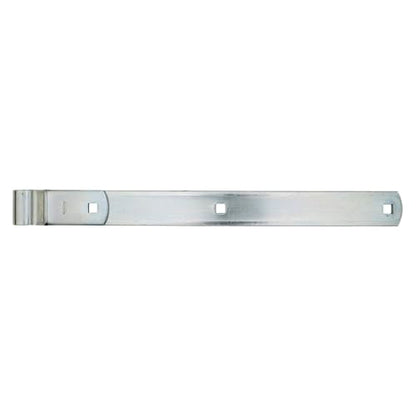 National Hardware N168-336 Gate Strap Hinge 16 in Zinc-Plated WeatherGuard Protection for Wood Fence Gates Outdoor Farm Gate Hardware Metal Strap Hinges Hot-Rolled Steel (Pack of 10) - size: 16 Inch x 3/4 Inch (Pack of 10)