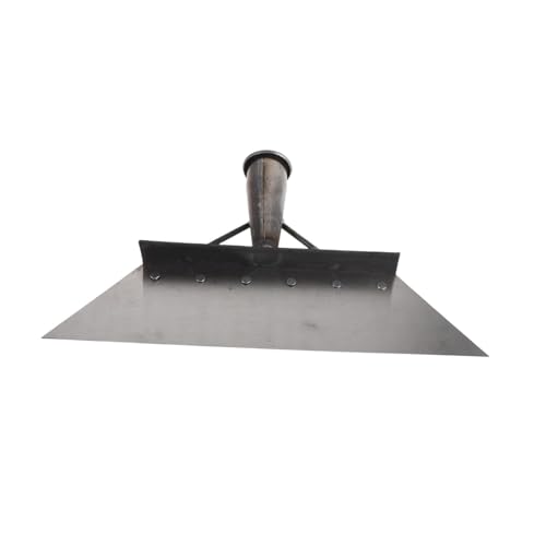 UKCOCO Manganese Steel Floor Scraper and Small Shovel for Barn Cleaning, 32cm Multifunctional Livestock Manure Scraper for Pig, Chicken, and Cattle Farms