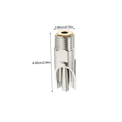 POPETPOP 5pcs Automatic Pig Waterer Stainless Steel Pasture Feeder Piglets Waterer Livestock Drinking Water Nipple