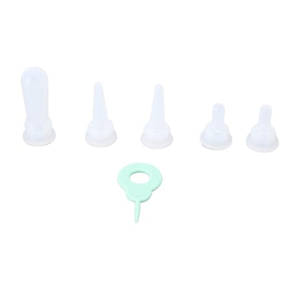 Puppy Milk Feeder,Puppy Feeder Milk Bowl Multi Nipples Plastic Easy to Clean Anti Flatulence for Kitten Pet (Purple) - color: Purple