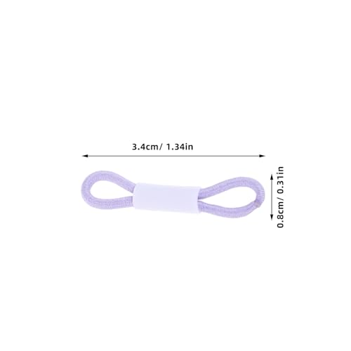 KESYOO Elastic Leg Rings for Poultry Chicks Babies, 200 Pieces Multicolor, Adjustable Bands for Quick Identification in Poultry Farms Color