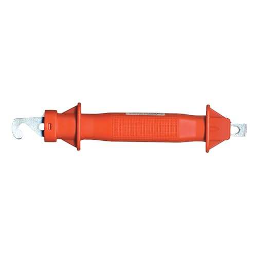 Fi-Shock Plastic Gate Handle - For Use with Electric Fencing - Highly Visible Orange Color - Durable Construction - Shockproof Thickness - GHPO-FS - Includes 1 Plastic Gate Handle - size: 1 Count (Pack of 1)