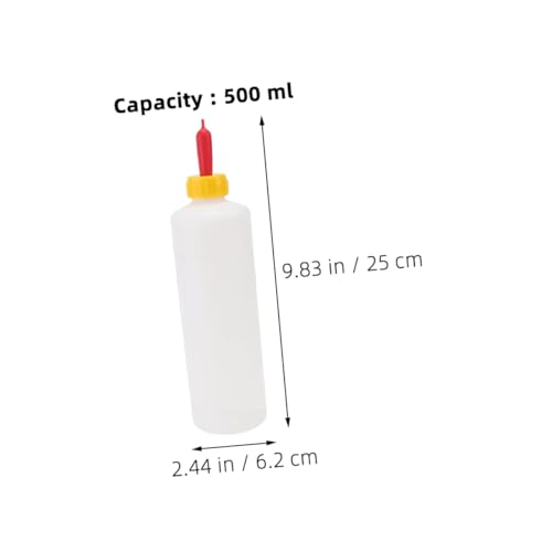 Alasum 2sets Goat Supplies Livestock Milk Feeding Bottles Calf Lamb Nursing Dispenser Easy to Clean Store