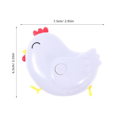 NUOBESTY Kids Measuring Tape Cartoon Chicken Mini Tape Measure for Body Sewing Craft Tailor Portable Small Flexible 1 Meter