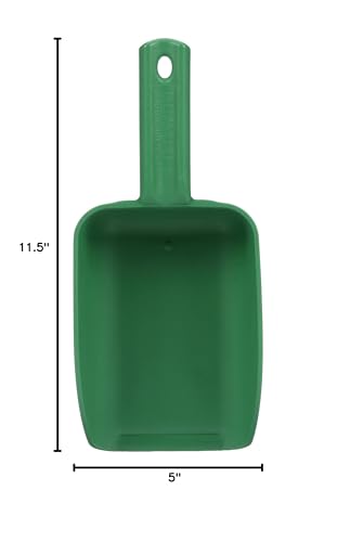 Remco Small Hand Scoop,Poly,32 Oz,Green 64002-1 Each