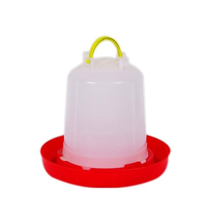 Chicken Water Feeder, Poultry Waterer, Large Capacity Chicken Water Dispenser Simple Structure, Baby Chicken Supplies, HandsFree Watering Design for Chickens Ducks Baby Chicks - color: 4L