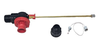 High Flow Camlock Trough, Stock Tank Valve –1" or 3/4" NPT, 1000kPa (145 PSI), 350L/min Flow Rate – Livestock Water Trough Float Valve - Does not come with float