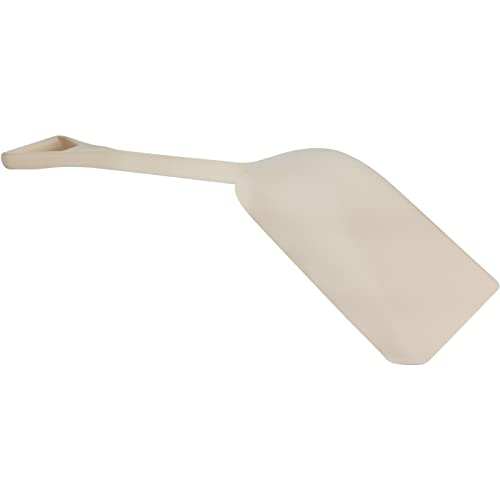 SPARTA Polypropylene Sanitary Shovel, One-Piece Molded Food and Ice Scoop for Commercial Kitchen and Bulk Ingredient Transfer, 10" x 13.75" Scoop, Tan - color: Tan, size: 10" x 13.75" Scoop