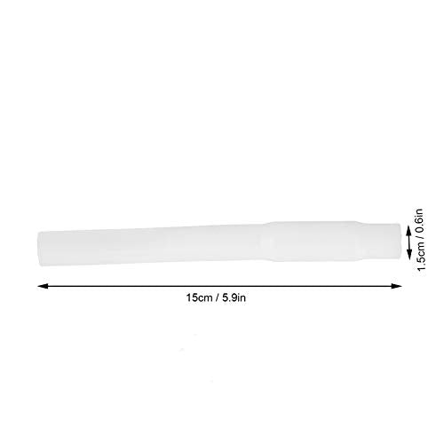 2PCS Milking Machine Silicone Short Tube Replacement Accessories for Dairy Farm Equipment Durable Food Grade Silicone Easy Install Tight Leak Proof Interface 15x1.5cm 5.9x0.6in