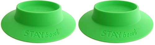 Tip-Proof Bowl for Guinea Pigs and Other Small Pets - Spring Green - Large 3/4 Cup Size New (Pack of 2) - size: Large (Pack of 2)