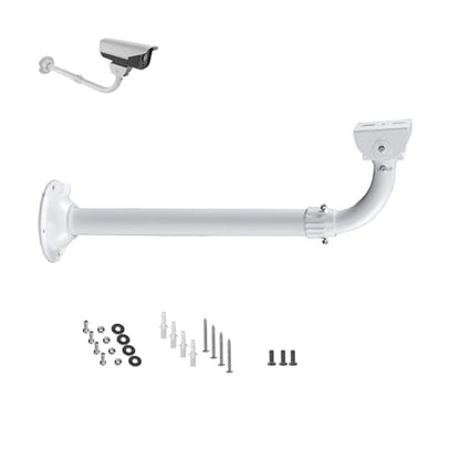 WiTi CCTV Security Camera Mount Bracket, 40CM-60CM Adjustable Wall and Ceiling Mount Bracket for CCTV IP Camera,Metal Pole Mount