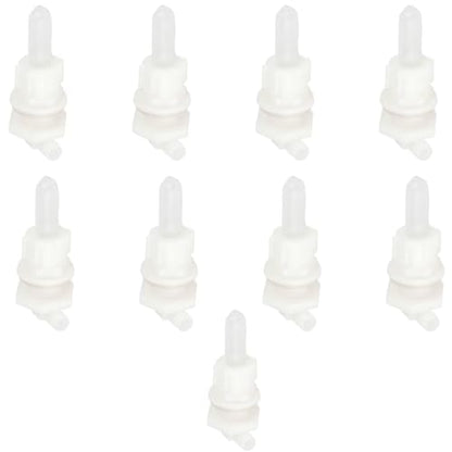 9PCS Livestock Feeding Nipples, Small Animal Milk Drink Nipples Soft Nipples for Bottles for Goats and Cheeps