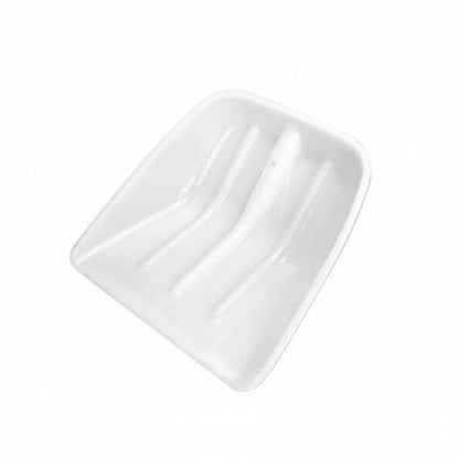 Gralara Duty Multi-Use Agricultural Ladle Wear-Resistant Agricultural Implement for Warehouse, White, Medium 42x38cm - size: Medium 42x38cm