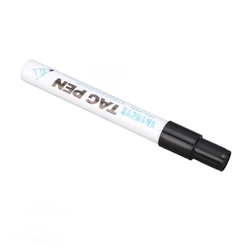 Ear Marking Pen, Portable Ear Tag Pen, Strong Penetration Black Ink for Cow Sheep Animal
