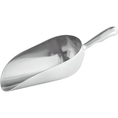 OCS Parts Aluminum 12-Inch Food and Ice Scoop | 38-Ounce | Professional Grade Scooper for Ice, Flour, Candy, Sugar, Rice, Popcorn, Coffee, and Beans for Home or Commercial Kitchens - size: 38-Ounce