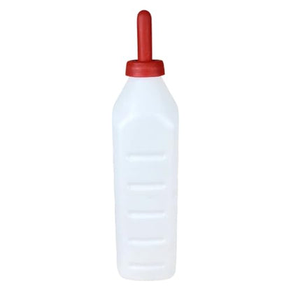 Calf Milk Feeding Bottle 4 L with Extended Nipple, Leakproof Feeder for Newborn Calves, Sheep & Goats, Livestock Nursing Bottle - color: Vertical 3.5L integr