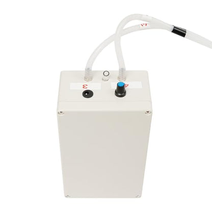 Cow Milking Machine, 2in1 Electric Automatic Cow Milker with Adjustable Vacuum Pump, 14L Milk Container, 2 Teat Cups, Goat Vacuum Pulsation Milker - size: 14 L