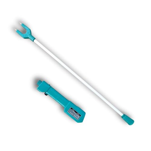 Cattle Prod Waterproof Cattle Prod Stick with LED Light Rechargeable Electric Livestock Prod - size: 42.2"