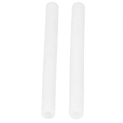 Milking Machine Short Tubes,2Pcs Cow Milking Machine Connector Pipe Milking Machine Replacement Silicone Connector Arm Parts for Connecting Milk Cup Milk Collector