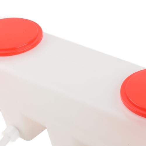 14 Nipples 9L Livestock Milk Feeder, Double Sided Silicone Lamb Drink Nipples with Check Valve, Calf Piglet Goat Feeding Bucket, Nursing Bottle Kit for Farmer