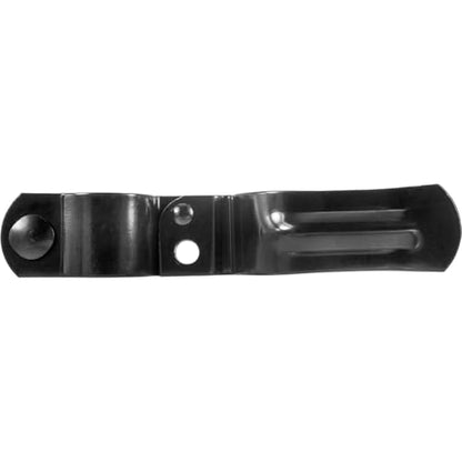 Black 1-5/8" x 2-3/8" Heavy Duty Fork Latch - Pressed Steel - Powder Coated - size: 1-5/8" x 2-3/8"