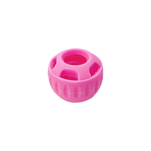 Hollowed-Out Ball Set for Adults & Pets, for Outdoor & Indoor Games, Pink - color: Pink