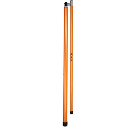 VEVOR Height Stick for Trucks, 15 FT Load Height Measuring Stick with Carrying Bag, Non-conductive Truck Stick with Adjustable Pole for rucks, Car Haulers - size: 15ft
