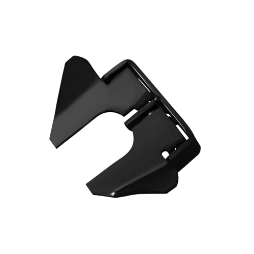 VIVIDA Black Butterfly Gate Latch 1-3/8" to 1-5/8", Wall Mount Flat Back Gate Fork Lock with Padlock Hole, Wood to Metal Gate Latch, Black, 1 PCS - color: Black, 1 Pack