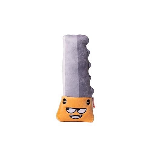 Squeaky Dog Plush Toy, Tools Bite_Stick Collection, 8", for Small and Medium Dogs (Hand Saw, Small) - color: Hand Saw, size: Small