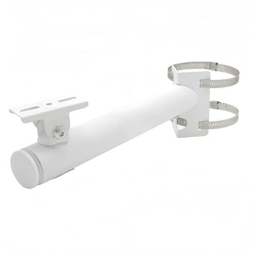 Surveillance Security Camera Mount Bracket, CCTV Wall Mounting Bracket Stand Galvanized Tube Wall Corner Mount Bracket for Heavy-Duty Surveillance Camera